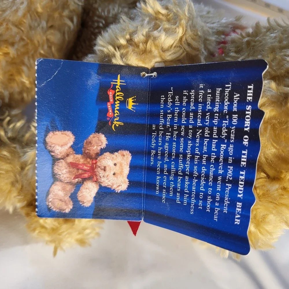 Vintage Hallmark Teddy Centennial Celebrating 100th Anniversary Teddy Bear